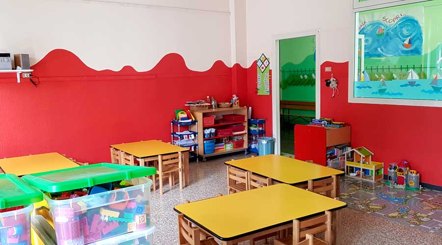 Scuola Materna A Pero Aule Classe Rossa 04