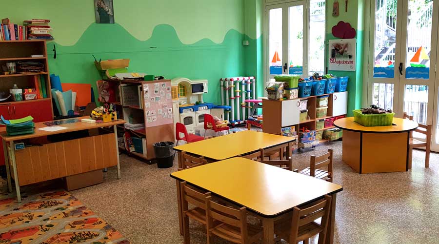 Scuola Materna A Pero Aule Classe Verde 02