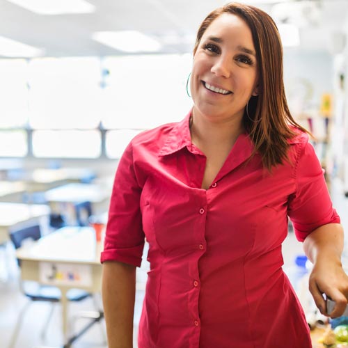 Direzione scolastica accoglienza in classe insegnante