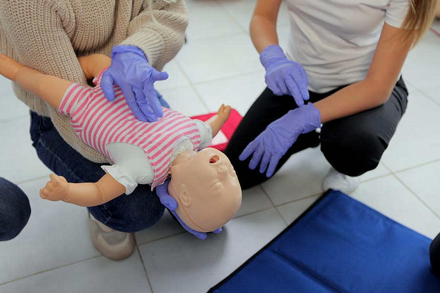 Disostruzione pediatrica: manovra di Heimlich
