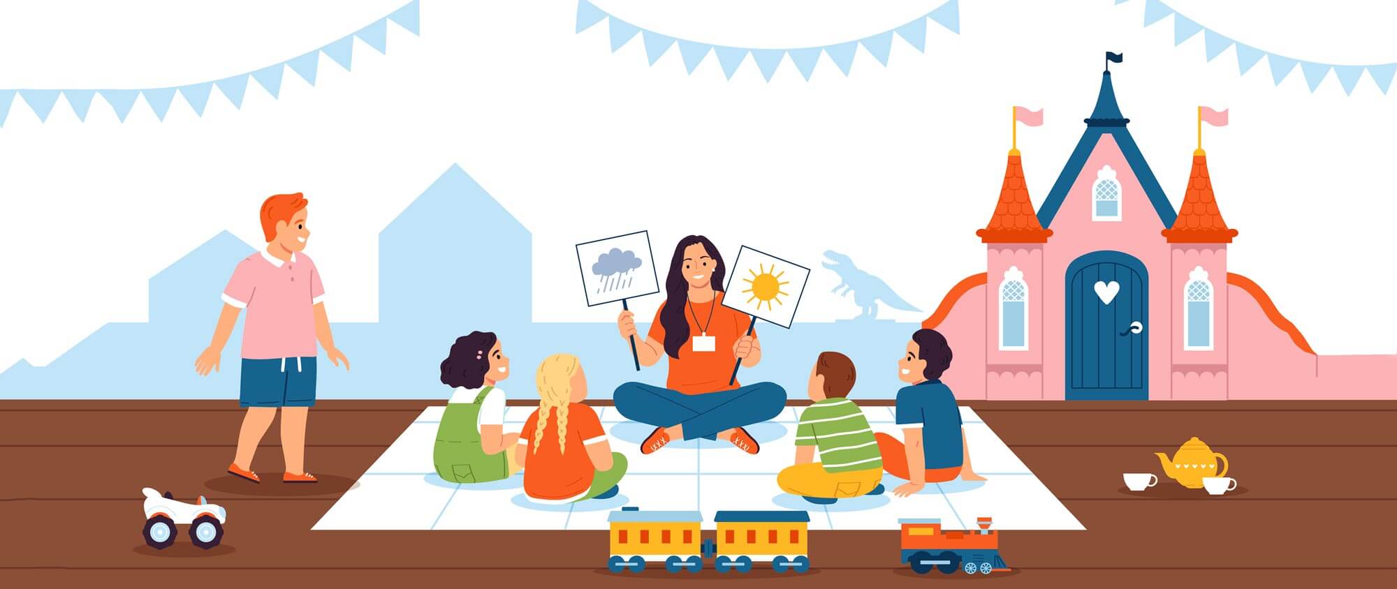 Progetto CLIL infanzia: storytelling insegnante per imparare l'inglese