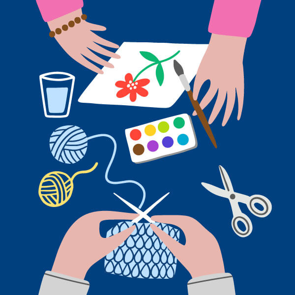 Laboratori didattici scuola dell'infanzia: laboratorio di pittura con materiali
