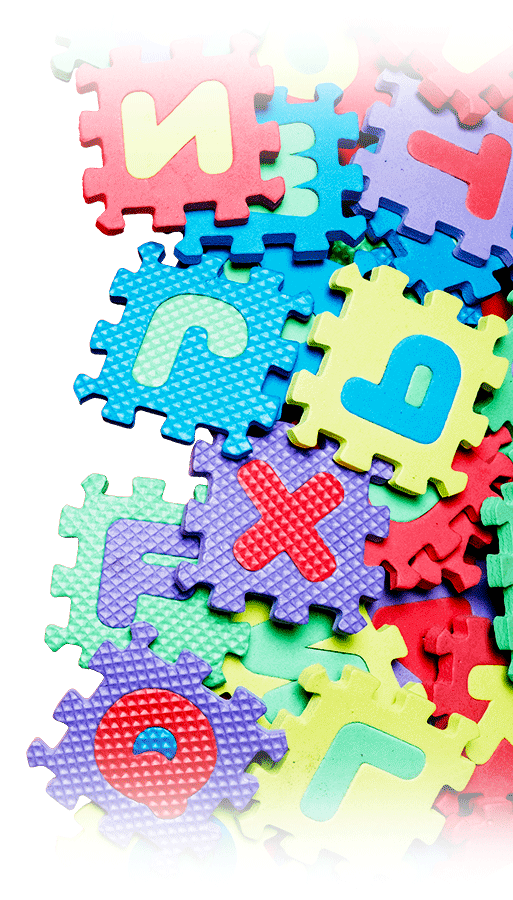 Pof scuola infanzia Milano: puzzle gioco di gomma