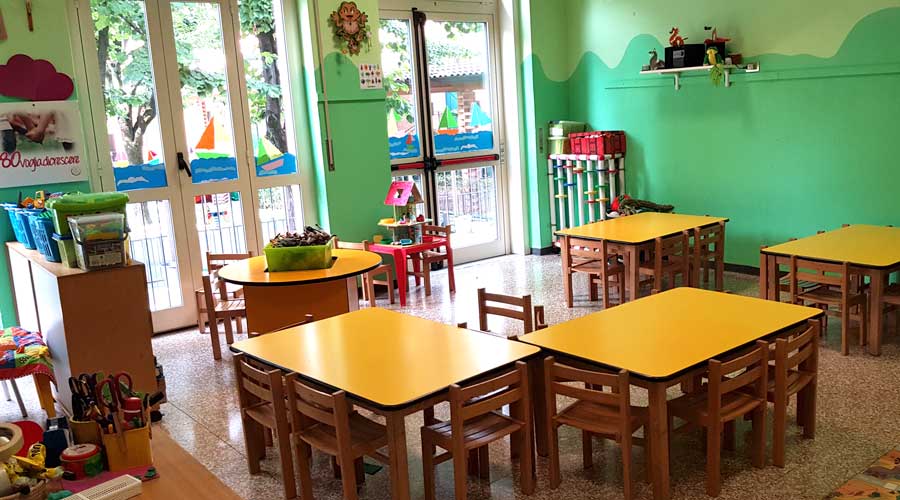 Scuola Materna A Pero Aule Classe Verde 01
