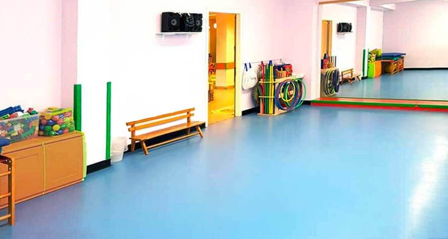 Psicomotricità Scuola materna Milano Pero: palestra
